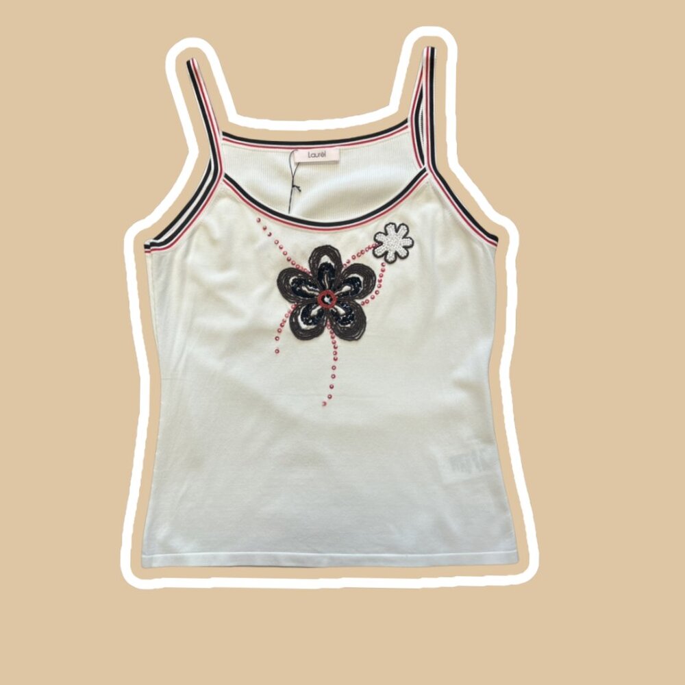 Laural Beeds Spaghetti Vest